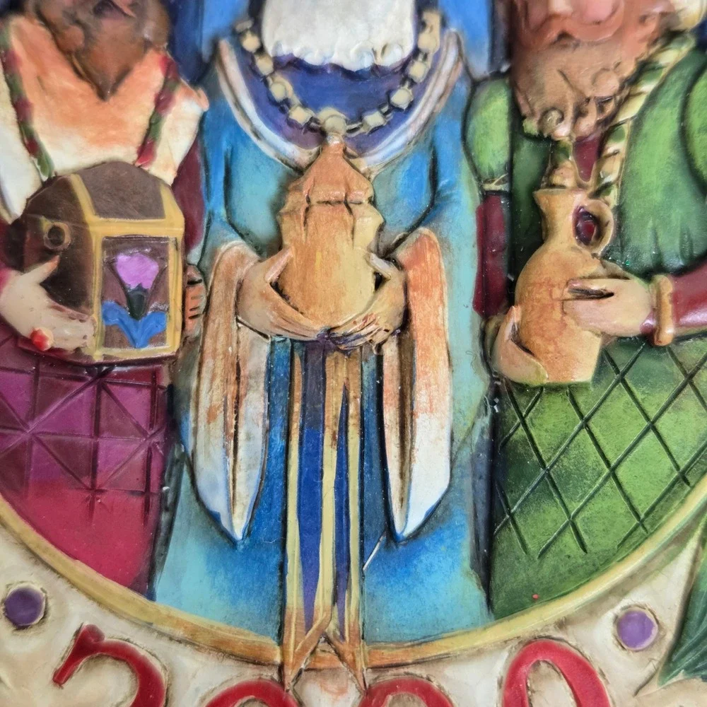 Jim Shore Heartwood Creek 2009 Three Wise Men Christmas Ornament 4013890 2.75